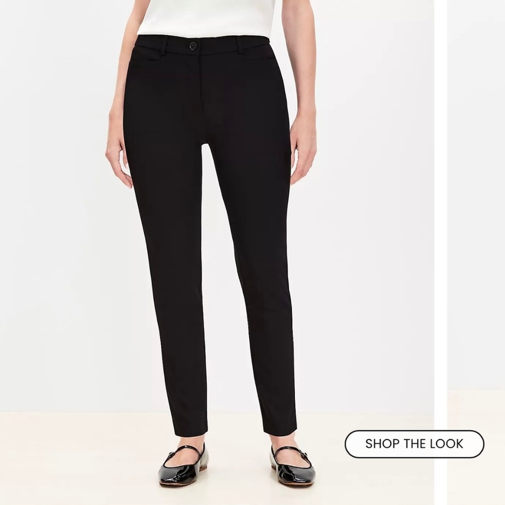 Ann Taylor Loft - curvy skinny trousers in size 6